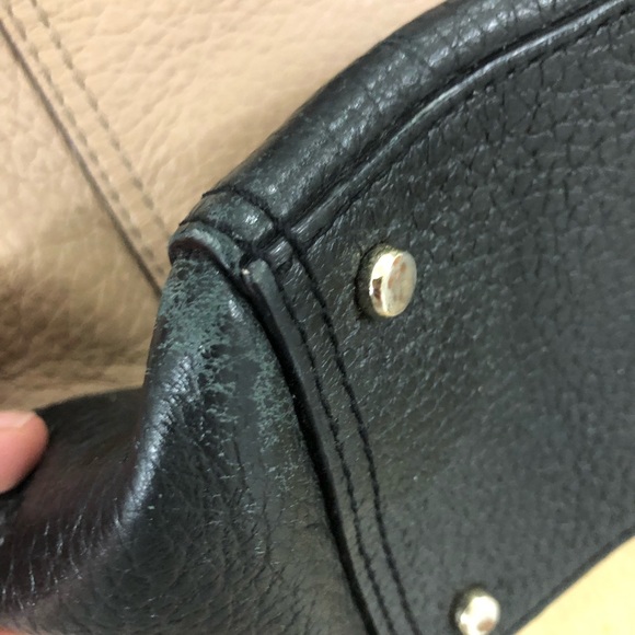 Kate Spade Black and Tan Purse - Picture 4 of 7